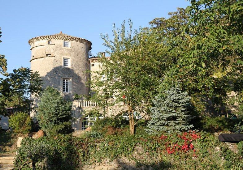Chateau De Mauras Chomérac Exterior foto